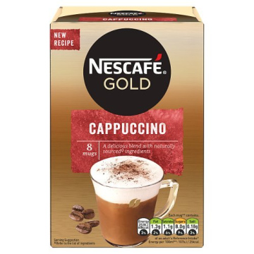 Nescafe Gold Cappuccino 8 Sachets